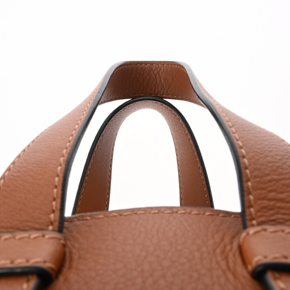 LOEWE Hammock Small Tan 387.30.S35 Women's Calfskin Handbag A Rank Used Ginzo - Picture 5 of 11